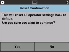 Dual Stacking can be turned On or Off. Reset All Settings When selected, resets all scanner settings to the factory defaults.