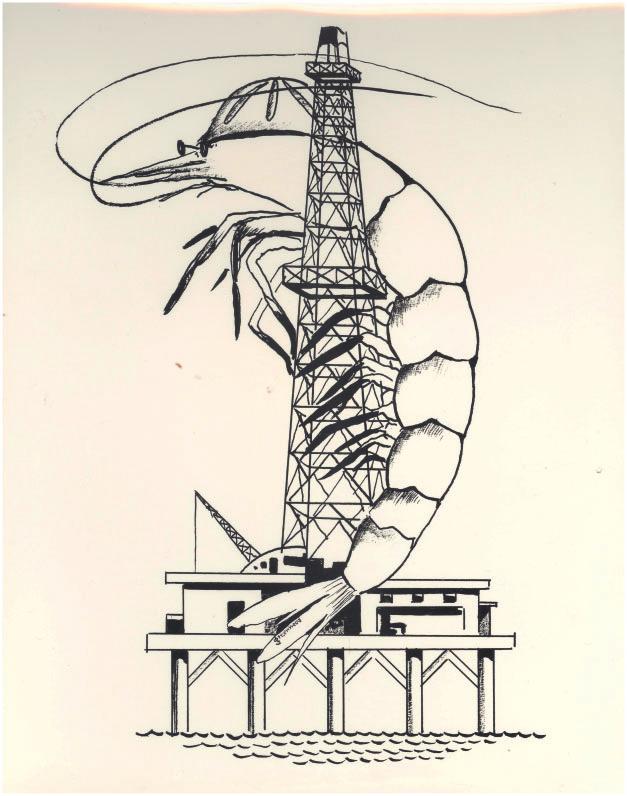 Shrimp and Petroleum 507 Figure 6. The 1967 official Shrimp and Petroleum Festival logo. Courtesy Bob Greenwood, Shrimp & Petroleum Collection, Morgan City Archives.