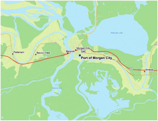 490 Environmental History 21 (July 2016) Figure 1. Map of Morgan City, Louisiana. Credit: Diane Austin, 2013. Such a narrative withers under historical scrutiny.