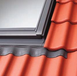 Flashing --Z Flashing --Z is used for flat and profiled roofing materials with a profile height up to 45mm, e.g. interlocking tiles. Not for interlocking slate or profiled sheeting.