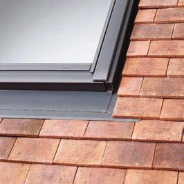 Flashing --P Flashing --P is used for installations into plain tiles with a maximum thickness of 15mm and maximum length 340mm.