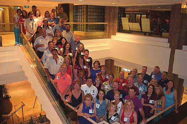 page 7 Class of 78 Reunion a success Class members donate to Cougar Foundation in honor of Foundation Co-Founder Harry Johnson Summer 2018 Cougar Tracks The Sahuaro High School class of 1978 held