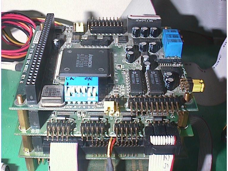 Figure 2: Onboard hardware architecture The onboard computer illustrated in Figure 3 is operated based on a Single Board Computer (SBC) module, which has originally designed for industrial