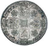 normal die axis, Britannia seated on globe with spear, shield and spray of leaves, date