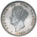 $300 2131* William IV, proof crown, 1831 plain edge, W.W. on truncation (S.