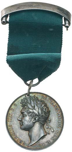 Pinches, in brass box; Kindness to Animals, Dawson Memorial prize, 1878, in bronze (51mm); Spanish Armada Tercentenary, 1888, in white metal (45mm) by J.