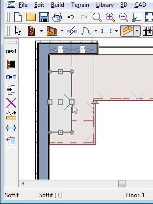 Home Designer Architectural 2014 User s Guide When objects are very close to one another or occupy the same vertical space in floor plan view, it may be difficult to select the intended object.