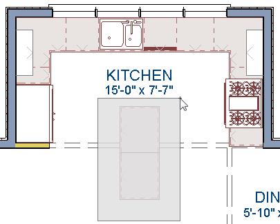 the Cabinets, Labels layer, remove the checkmark the Disp column, and click OK. To create a custom countertop 6. Select Build> Cabinet> Custom Countertop. 7.