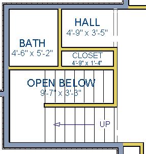 Adding Stairs 3. With the room selected, click the Open Object edit button and in the Room Specification dialog, select Open Below from the Room Type drop-down list and click OK.