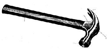 210 (a) Ball pen hammer: The ball pen hammer is shown in fig 7.6.