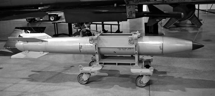 What are nuclear weapons? Nuclear weapons come in every shape and size. The biggest bomb designs went up to 100 Megatons, which is 8,000 times stronger than Little Boy, the Hiroshima bomb.