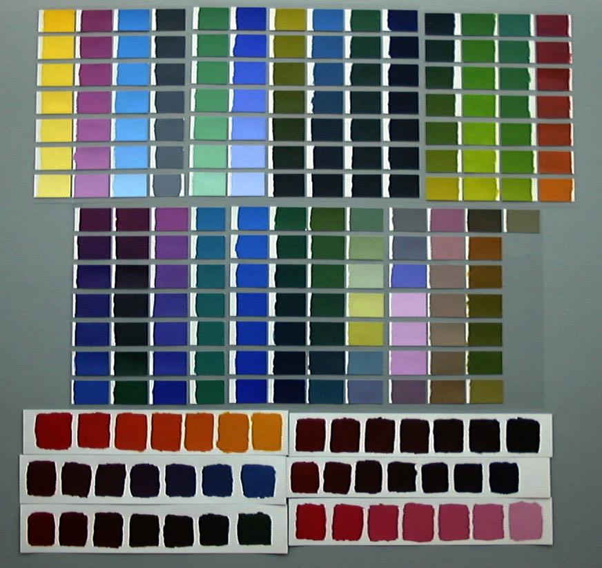 One set of painting patches shown in Figure 5b was generated using a mixture of GALERIA acrylic paints produced by Winsor & Newton (Cadmium Red Hue, Permanent Green Deep, Ultramarine, Cerulean Blue