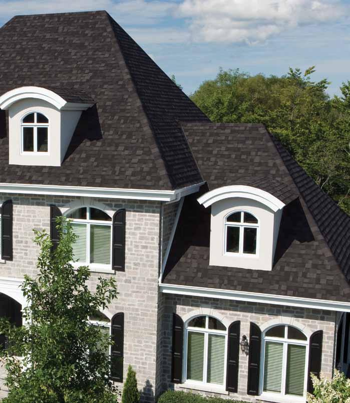 Color Featured: Dual Black Cambridge LIMITED LIFETIME ARCHITECTURAL SHINGLES The Cambridge shingle is the shingle of choice for homeowners who demand the best in terms of quality, durability and