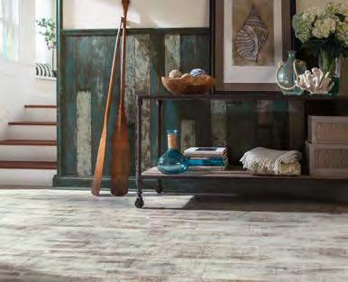 ARCHITECTURAL REMNANTS PREMIUM LAMINATE FLOORING The look of reclaimed hardwoods with authentic texture and colors Wear surface provides superior protection against wear-through, stains, fading and