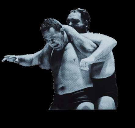 Nothing conjures up the image of an unbreakable hold like a Standing Full Nelson.