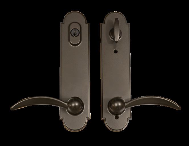 ALSO AVAILABLE IN GRIP HANDLE Eclipse Entry Set Pinnacle Entry Set * * Re-key