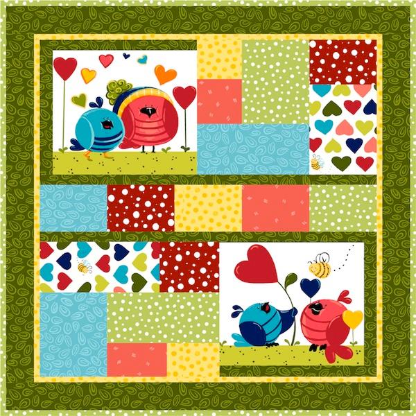 Place 1 of each backing rectangle wrong sides together with a quilted pillow top, overlapping the