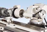 The starting position for grinding is set with the micrometer to eliminate grinding error.