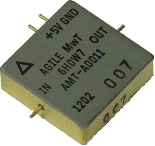 AMT-A0016 50MHz to 500MHz Limiting Amplifier Data Sheet Features Limiting Amplifier provides Pout> +12 dbm even with Pin varying from 18 dbm to 0 dbm Small Signal Gain 33 db Phase Noise 150 db @ 1KHz