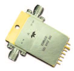 The unit operates over the 0 to 60 C temperature range with ~200 KHz frequency variation due to temperature variation. 520 to 560 MHz Frequency Output <±0.