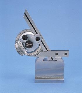 for accurate angle measurement of machines, molds, and jigs. Can be attached to height gages. 187-901 Blade length Order No.