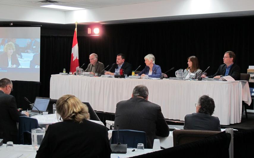 were webcast 33 days of public hearings Over 200 public interventions CNSC staff made 18