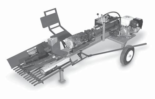 TW-1 TW-2 Shown with Optional 4-way wedge, Log Lift and Table Grate TW-1, TW-2 Log Splitter Operation Manual Fill