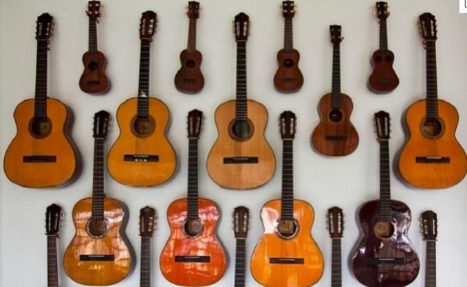 Cebu s Guitars : Cebu's own hand-made specialty guitars are some of the world's finest handcrafted guitars made from local tropical materials, and even the tropical fruit (nangka) jackfruit!