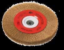 Brushware Bench Grinding Wheels Designed for use on bench grinding and angle grinders.