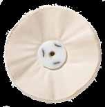 Brushware Polishing Mops & Bonnets Material Available in calico, cotton and sisal to suit different polishing operations Diameter Description Qty Item # Barcode Buffs And Polishing Mops 50 50 fold