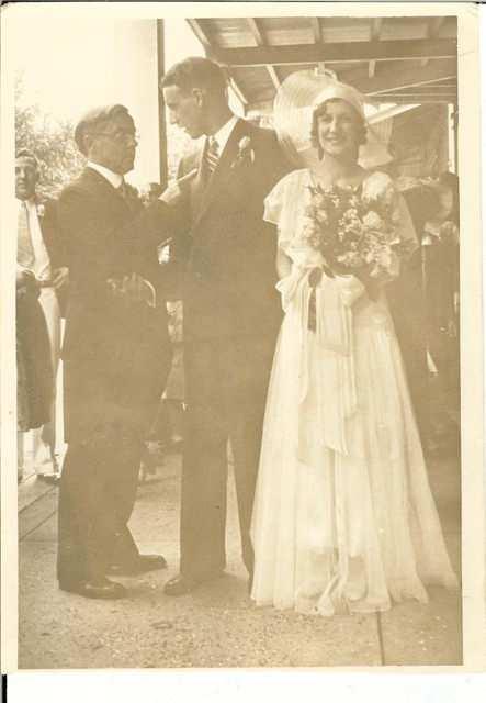 Julia graduated from Mifflinburg High Julia, a 1926 graduate of Mifflinburg High Julia Kistler and her husband Francis Smith School on May Day. on their wedding day.