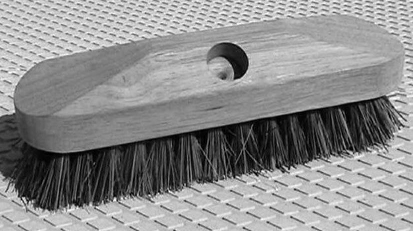 Wooden Deck Scrubber Head 9 x 3 /8 63 Wooden Deck Scrubber Head Suitable for use with M & I wooden brush handle (see above) union mixture