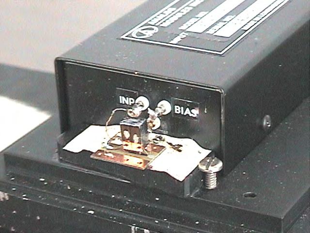 Solution: Photo-EMF Pulsed Laser Vibrometer (PPLV) Amplifier Photo-EMF Sensor 10 mm