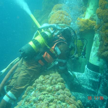 Marine Growth on Jackets Current Method Time Consuming Vessel required Weather restricted Diver risk or
