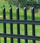 Powder Coated Available Colors - Black Bronze or White Most Styles in Stock Picket Spacing -