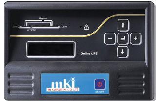 General features Power Input Output Voltage Synchronization switch Capaci tor O th e rs Display Capacity(KVA) 11 10, 15, 20, 30KVA Case size for the respective models Model MKI- 1000T Capacity (KVA)