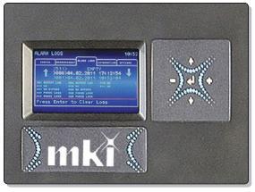 General features Power Input Output Voltage Synchronization switch Capaci tor O th e rs Display Capacity(KVA) 10KVA ~600KVA Case size for the respective models Model MKI- 3000T Capacity (KVA) 10 15