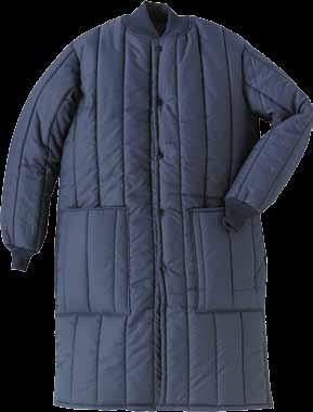 0 F 0 F #625J Cooler Jacket Hip Length, ripstop nylon, 10 oz