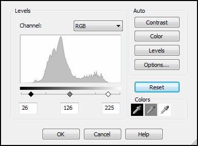 To view an image's histogram in other software, and correct it's settings is easy enough, and can be done with most graphics software, such as Corel Paintshop Pro, Photoshop or Elements.