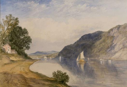 5. ROBERT HAVELL (1793-1878) View of the Hudson 30 x 50 inches 6.