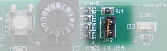 Encoder Sensitivity The transmitter is programmable for the amount of initial change in position detected by the encoder before RF transmission occurs.