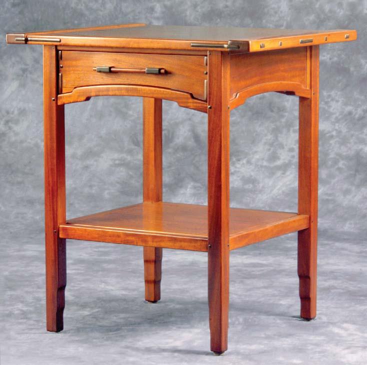 ARCHED AURORA NIGHTSTAND BY DARRELL PEART If my furniture making business were a corporation, the shareholders would have thrown me out a long time ago.
