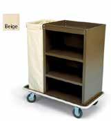 00 $99.00 2124-BE-BE-SRP 6 Housekeeping Cart - Beige steel cabinet (24 wide x 36 high) with 2.