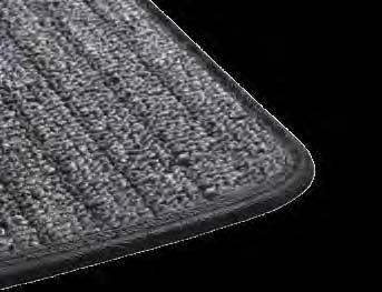 The backed mats are suitable for indoor applications.