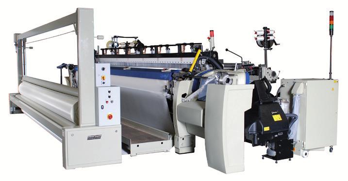 Both types of machines are also suitable for One Piece Woven Cushions woven under Jacquard.