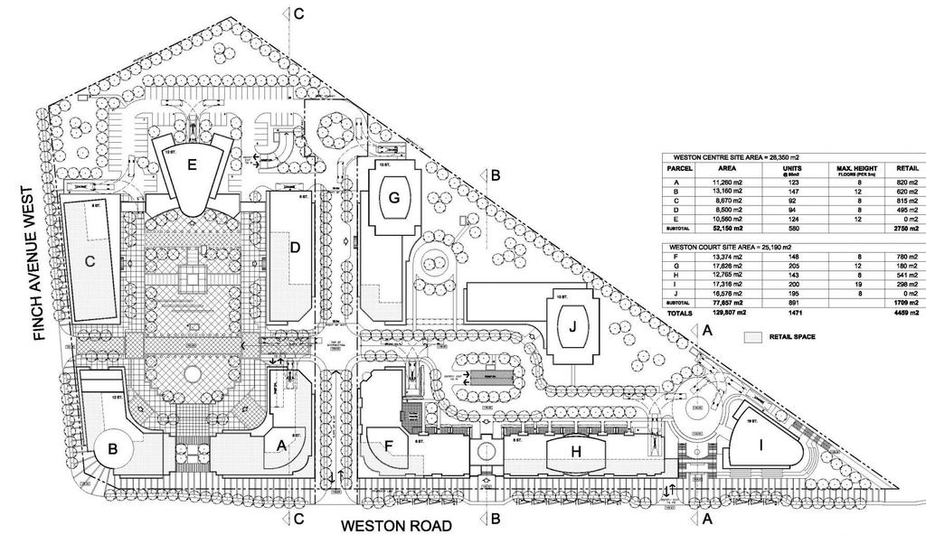 MASTER SITE PLAN Can be combined Leased BUILDING F: Unit A 1,490 SF Unit B Unit C Unit D 993 SF 1,078 SF 1,244 SF BUILDING H: Unit E 754 SF