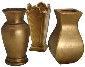 ceramic vase 3 asst. 2.99-12 3.50-3 3.