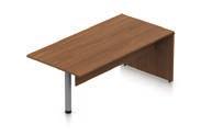 Components DESKS TABLE DESKS OVERLAP DESKS Bow Desk ML7BD 7W x 6-D x 9H Rectangular Desk
