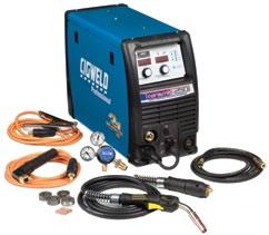 TRANSMIG 250i VRD Specifications Processes Supply Voltage Current Range Duty Cycle Recommended Generator Power Source Weight Power Source Dimensions Features operating manual for full details #