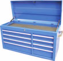 TOOL CHEST, ROLLER CABINET & SIDE LOCKER T720-8 drawers 1051 x 445 x 552mm overall